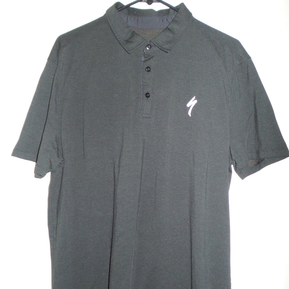 Lululemon Specialized Bikes Polo Shirt Size large
